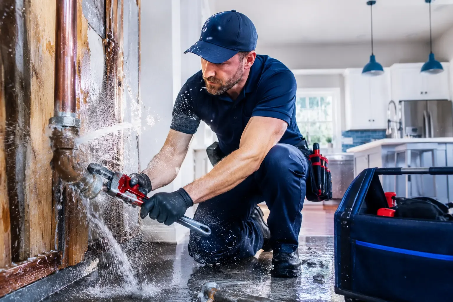 Local emergency pipe repair professionals in Francisco, IN